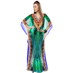 Genuine Vendor Selling Top Notch Quality Chiffon Kaftan Beachwear <b>Sarongs</b>/Pareo Breathable Quick Dry at Wholesale Price - Product Image 1