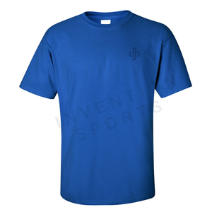 เสื้อยืดผ้าฝ้าย100% สำหรับผู้ชายแห้งเร็วผ้าถักลายโลโก้ตามสั่งสำหรับชีวิตประจำวัน - Product Image 3