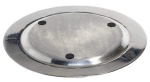 Placas de carga de cobre para cena, cargadores redondos para servidor, calidad Premium, plato de acero inoxidable, patrón sólido de Metal - Product Image 3