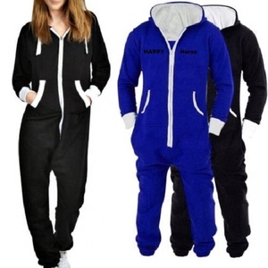 Tuta Intera in Pile Traspirante per Casa - Pigiama Unisex da <span class=keywords><strong>Uomo</strong></span> - Product Image 1