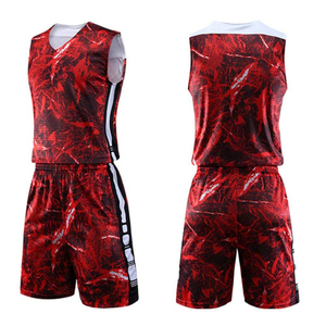 Maillot et short de basket-ball réversible pour hommes avec impression par sublimation complète nom et numéro personnalisés uniforme d'équipe OEM ODM - Product Image 3