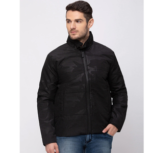 Veste bomber noire de haute qualité pour homme, coupe-vent, imperméable, à capuche, épaisse, décontractée, avec doublure orange, vente en gros, chaude, THANI AEIL - Product Image 3