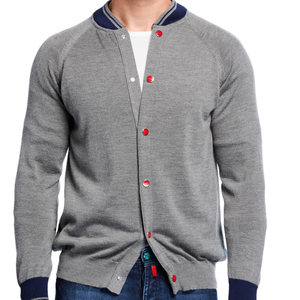 2023 chaquetas de béisbol de lana de algodón para hombre Vintage logotipo personalizado estampado de gran tamaño deporte Casual entrenamiento de talla grande - Product Image 2