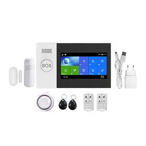 Home Automation System Smart Wi-Fi Home Security System SIM Alarm Systeem With Security Sensors