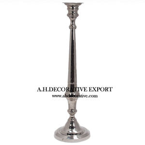 Aluminum Gold Plated <b>Candle</b> Holder for Wedding Decoration New Design Fancy Table Decoration <b>Candle</b> Holder <b>Pillar</b> - Product Image 5