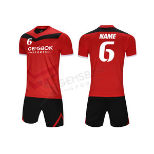 ชุดเสื้อเจอร์ซีย์ฟุตบอลสำหรับผู้ชาย,เครื่องแบบทีมฟุตบอลชุดกีฬาฟุตบอลตามสั่ง - Product Image 4