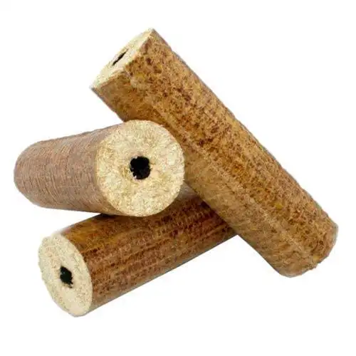 Pellet di legno scuro naturale all'ingrosso riso rotondo bricchette di biocombustibile massima qualità al miglior prezzo all'ingrosso produce in India