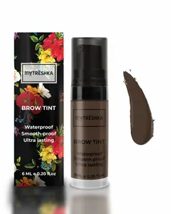 6 Exclusive Colors Brow Tint Eyebrow Gel Makeup Soft Light Dark Brown Shade Bottle Cream 6Ml WholeSale Best Top Sell Bestseller