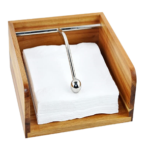 Porte-serviettes enduit de poudre noire Ustensiles de cuisine élégants Support de stockage de mouchoirs Conception de vente chaude à un prix attractif - Product Image 6