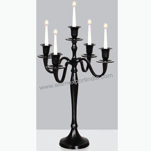 Best Quality White Aluminum Five-Arm <b>Candelabra</b> New Latest Design for Home Wedding Tabletop Centerpiece & Decorations Price - Product Image 6