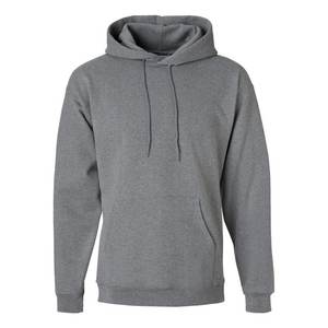 OEM venta al por mayor hombres 100% algodón pulóver sudaderas con capucha logotipo personalizado impresión liso polar con bolsillo para invierno - Product Image 2