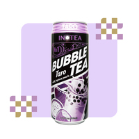Té de Burbujas con Sabor a Azúcar Moreno INOTEA con Bolas de Tapioca, 24 Meses de Duración, Origen TW, Listo para Beber
