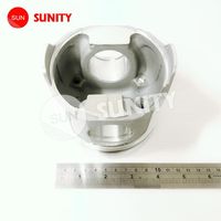 TAIWAN SUNITY Pasador de Pistón de Acero de Excelente Calidad 4LA OEM 119181-22081 para Motor Diésel Marino Yanmar 4LH, Piezas ISO9001 Plateadas