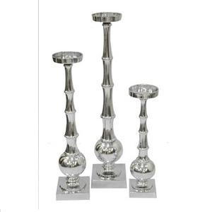 ALUMINIUM TEA LIGHT HOLDER WITH GLASS VOTIVE CLASSIC DESIGN INDOOR DECORATIVE TEA LIGHT HOLDER HANDMADE CANDLE STAND - Product Image 5
