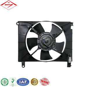 Motor de Ventilador de Condensador de Refrigeración Automática de Radiador Nuevo de 12 V para DAEWOO AVEO 04'~ OE 96536521 - Product Image 1