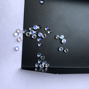 5mm Naturel Arc-En-Lune Pierre Ronde Lisse Lâche Cabochon Gemme Pierre Semi Précieuse Du Fabricant Fournisseurs Boutique En Ligne - Product Image 2