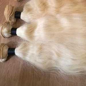 Cheveux Express Gros Cuticule Aligné Extension De Cheveux Blonds 100 Vierge Indien Cheveux Blonds Qualité 9A Vague De Corps Vierge Indienne DHL - Product Image 1