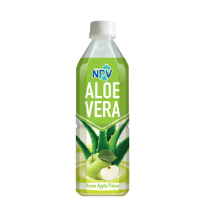 Proveedor de Vietnam, venta al por mayor, compra a granel de aloe vera para beber, nuevo embalaje, botella para mascotas de 500ml, bebida PureALOE VERA, sabor a manzana verde - Product Image 1