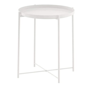 Premium Quality Customized Size Handmade <b>Black</b> Powder Coated Stainless Steel Eco-Friendly Classic Royal <b>Side</b> <b>Table</b> Simple Plain - Product Image 2