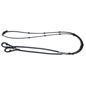 Riendas de goma de medio interior de 15 mm de alta calidad para equitación ecuestre cuero duradero al mejor precio con 5 topes de mano - Product Image 4