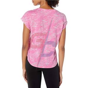 OEM-Camiseta de cuña corta para mujer, venta al por mayor, proveedor - Product Image 5