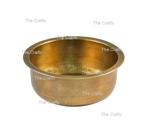 Bol à pédicure en cuivre de dernière génération avec une qualité exclusive, forme ronde, bol à pédicure pour spa et salon à prix abordable - Product Image 5