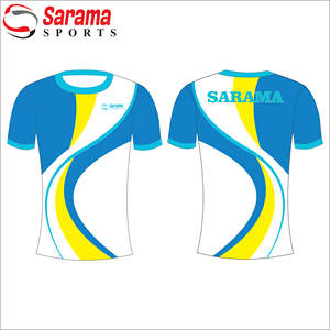 Gran oferta de camisetas de softbol bordadas, baratas, de talla grande, transpirables con logotipo frontal - Product Image 3