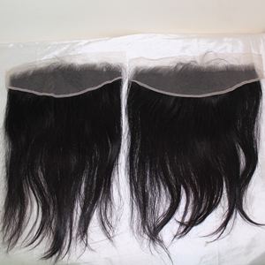 Encaje frontal transparente vietnamita de doble trama, encaje Frontal de oreja a oreja suizo con pelo de bebé, HD 13x4 13x6 - Product Image 3