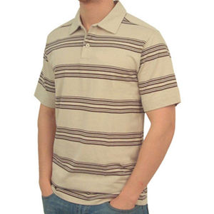 T-shirt à col en V avec logo imprimé personnalisé pour hommes de haute qualité 100% coton/polyester/coton mélangé avec des caractéristiques écologiques - Product Image 1