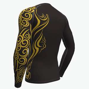 Vêtements de sport pour hommes de haute qualité fabricant de protège-éruptions MMA fait t-shirt par sublimation d'impression 3d - Product Image 4