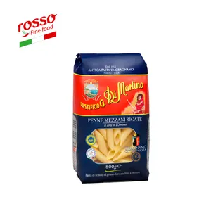 Untuk Pengimpor dan Pedagang Grosir Pasta PGI Di Gragnano Igp Formato Penne Mezzane Rigate 500G-Buatan Italia