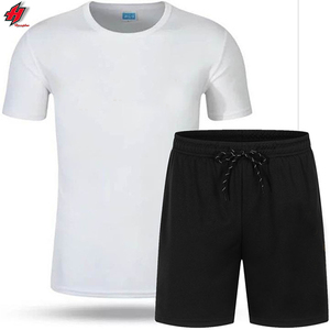 Conjunto de dos piezas de camiseta y pantalón corto para hombre, camiseta hawaiana con estampado de playa, de marca, para verano, 2 piezas - Product Image 2