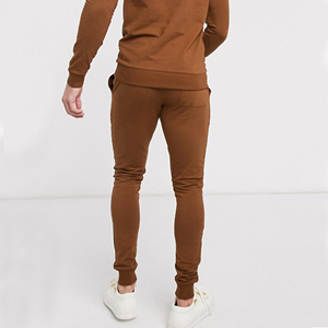 Survêtement de sport décontracté pour garçons, fermeture éclair intégrale, respirant, coupe-vent, séchage rapide, polyester/coton, logo personnalisé, haute qualité - Product Image 2