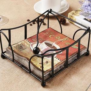Sleek Napkin Holder Storage Box New Designs Hot Selling Creative Home Hotel Restaurant Made in India Commercial Buyers Best - Product Image 2
