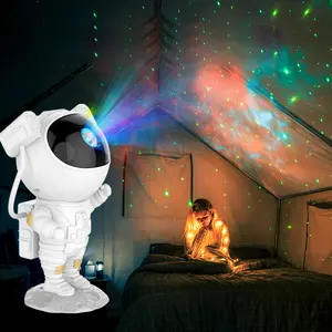 Dorui LED Cosmonaut Starry Sky Projection Lamp Christmas Gift Kids Bedroom Background Decor Bedroom Cosmonauta Proyector