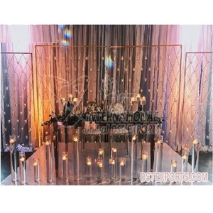 Paredes de Velas para Decoración de Bodas, Tamaño Personalizable, Fondo de Escenario para Bodas de Tendencia, Paredes de Velas para Eventos en Londres, Suministros para Eventos en el Reino Unido - Product Image 1