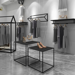 Cheap Clothes Retail Shop Interior Design <strong>Garment</strong> Store Furniture Display Clothing <strong>Rack</strong> - Product Image 5