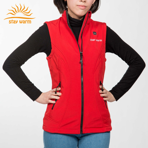 Chaleco Softshell OEM para Mujer, Resistente al Viento y al Agua, Ligero, con Calefacción por Batería de 5V y Zonas de Calentamiento de Fibra de Carbono - Product Image 1