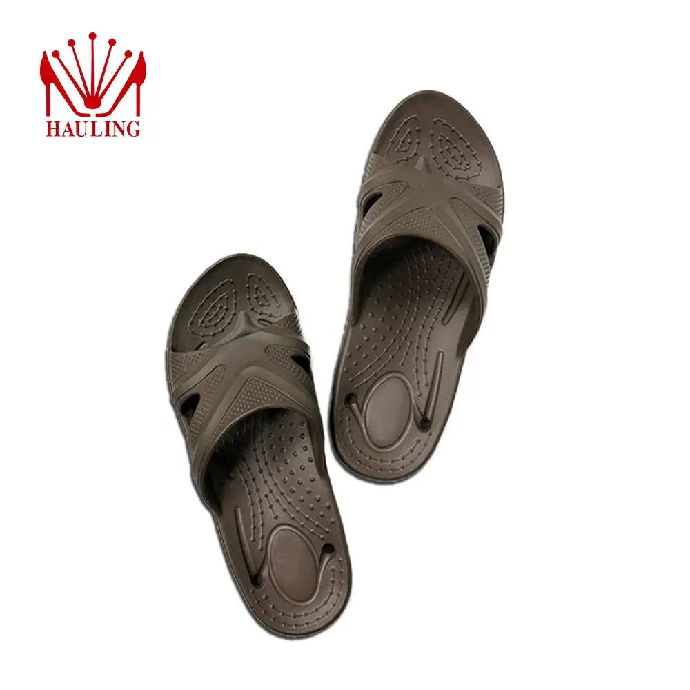 Spring Summer Made in Taiwan High Quality EVA Sandals and Slippers Customized Color New EVA Sandals Men Outdoor Beach Bathroom