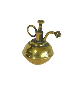 METAL GOLD PLANT WATERING CAN CHRISTMAS HANGING ORNAMENT DECORATIVE METAL CHRISTMAS <b>TREE</b> DECORATION USED - Product Image 1
