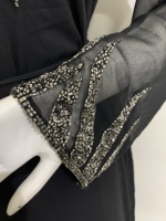 Vente en gros de robes maxi Abaya turques en géorgette, élégantes et modestes, à manches longues, traditionnelles, pour femmes, pour les fêtes et les clubs, 15