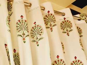 Cortinas Onduladas de Lujo para Dormitorio en Diseño Moderno y Lujoso, Patrón Sólido, 100% Algodón, Bloqueo de Luz Total, Aplicación para Claraboyas - Product Image 4