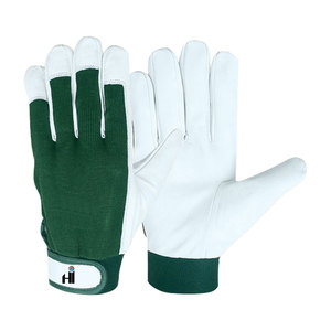 Gants de sécurité en peau de chèvre grain supérieur Logo personnalisé Gants de travail de meilleure qualité à un prix - Product Image 3