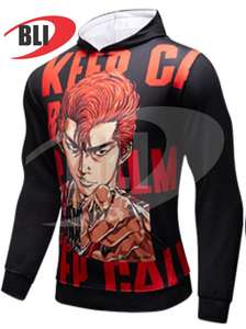 Sweat à capuche en molleton de coton et polyester de haute qualité, impression par sublimation intégrale, sweat à capuche personnalisé, sweat à capuche tendance pour hommes - Product Image 5