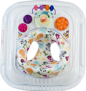 OEM 3-en-1 LED Lumière Musique Toddler Activité Table Plateau Cadre en fer Chaise Style Apprentissage Bébé Marchettes Turquie Couleur Plastique Marche - Product Image 3