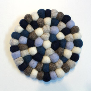 High Quality Handmade Wool Felt Ball <b>Trivet</b> - Product Image 6