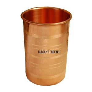 Handcrafted Luxurious Copper Glass <b>Table</b> Top Classic Restaurant Ware Full Hammered Traditional Style <b>Cocktail</b> Wine Stylish - Product Image 5