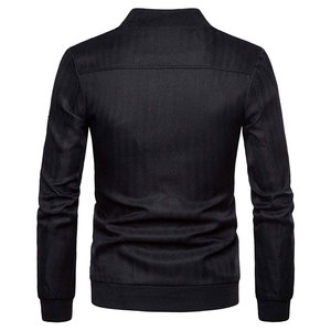 GAF prix de gros grande taille 100% coton revers privé à capuche hommes coupe-vent délavé veste décontractée bombardier veste - Product Image 2