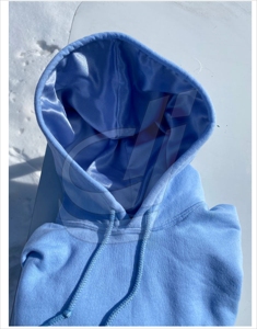 Sudadera con Capucha forrada de satén informal promocional para técnicas lavadas de buena calidad de tela de invierno - Product Image 4