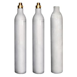 Tanques de Almacenamiento de CO2 para Máquinas de Agua con Gas de Alta Presión, de Aluminio de Grado Alimenticio, Cilindro para Soda con Válvula - Product Image 2